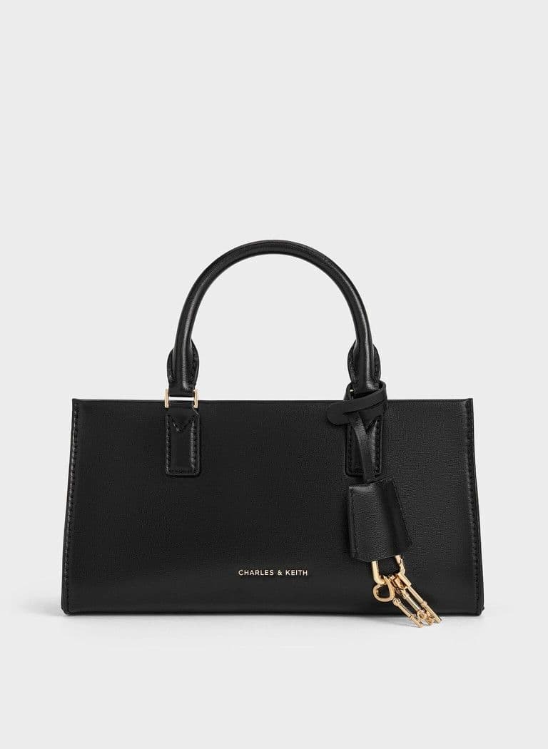 Sac a main rectangulaire noir