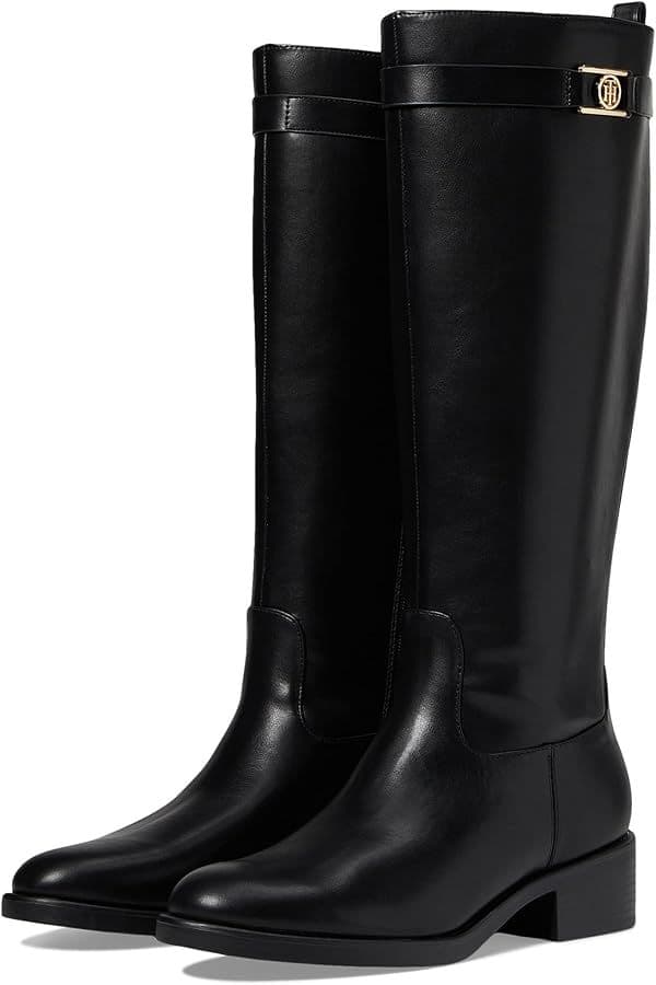 Botte haute noire