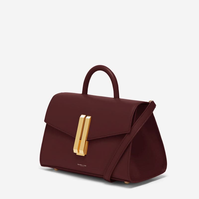 Grand cabas bordeaux