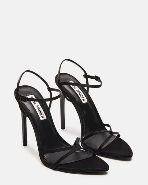Sandale a talon noire