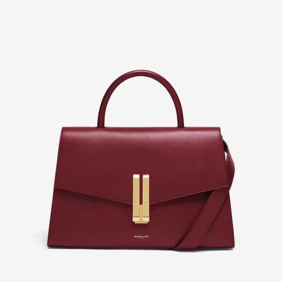Sac a main rabat bordeaux